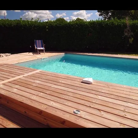 Villa La Pavotte 4* 11 Personnes.Piscine Chauffee.Jaccuzy Option. Mimizan Exterior foto